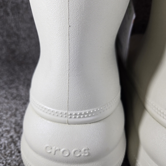 Crocs Classic Bone Waterproof Crush Rain Boots Unisex New 207946-2Y2 - Picture 5 of 16